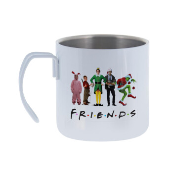 Christmas FRIENDS, Mug Stainless steel double wall 400ml