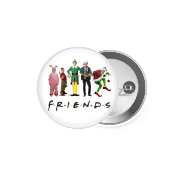 Christmas FRIENDS, Κονκάρδα παραμάνα 5.9cm