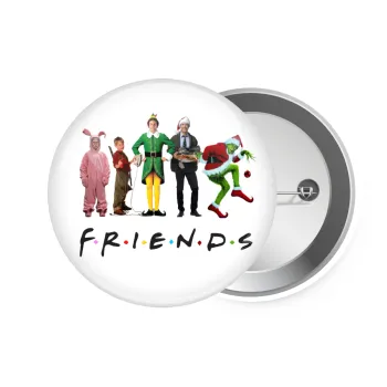 Christmas FRIENDS, Κονκάρδα παραμάνα 7.5cm