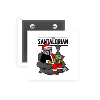 Star Wars Santalorian, Κονκάρδα παραμάνα τετράγωνη 5x5cm