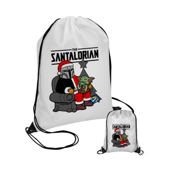 Star Wars Santalorian, Τσάντα πουγκί με μαύρα κορδόνια (1 τεμάχιο)