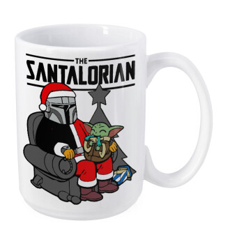 Star Wars Santalorian, Κούπα Mega, κεραμική, 450ml