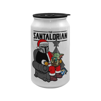 Star Wars Santalorian, Κούπα ταξιδιού μεταλλική με καπάκι (tin-can) 500ml