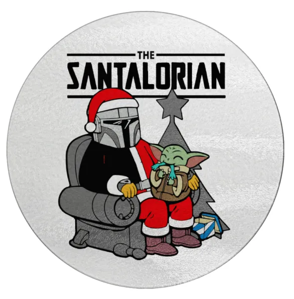 Star Wars Santalorian — Επιφάνεια κοπής γυάλινη στρογγυλή (30cm)