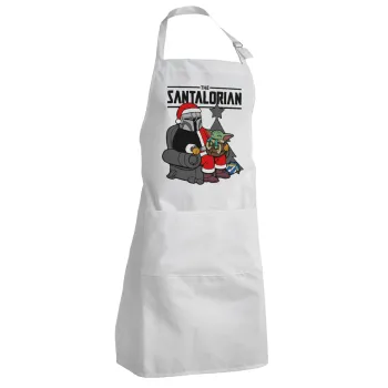 Star Wars Santalorian, Ποδιά Σεφ Ολόσωμη Ενήλικων (με ρυθμιστικά και 2 τσέπες)