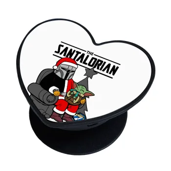 Star Wars Santalorian, Phone Holders Stand  καρδιά Μαύρο Βάση Στήριξης Κινητού στο Χέρι