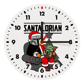Star Wars Santalorian, Ρολόι τοίχου ξύλινο (20cm)