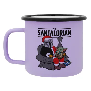 Star Wars Santalorian, Κούπα Μεταλλική εμαγιέ ΜΑΤ Light Pastel Purple 360ml