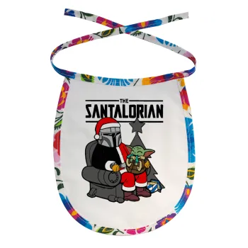 Star Wars Santalorian, Σαλιάρα μωρού αλέκιαστη με κορδόνι Χρωματιστή