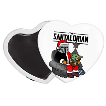 Star Wars Santalorian, Μαγνητάκι καρδιά (57x52mm)