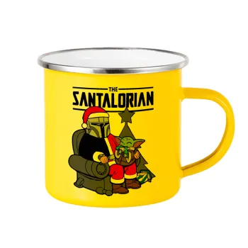 Star Wars Santalorian, Yellow Enamel Metallic Cup 360ml