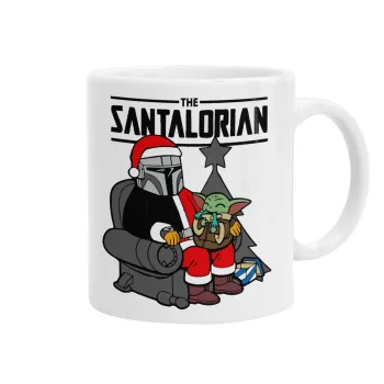 Star Wars Santalorian, Ceramic coffee mug, 330ml