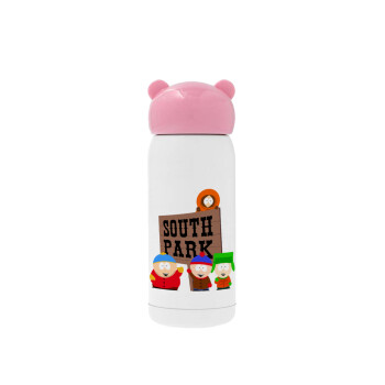 South Park, Ροζ ανοξείδωτο παγούρι θερμό (Stainless steel), 320ml