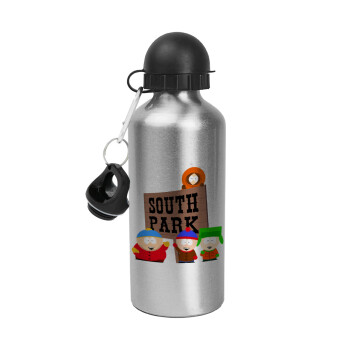 South Park, Metallic water jug, Silver, aluminum 500ml