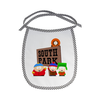 South Park, Σαλιάρα μωρού αλέκιαστη με κορδόνι Μαύρη