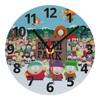 South Park, Ρολόι τοίχου γυάλινο (20cm)