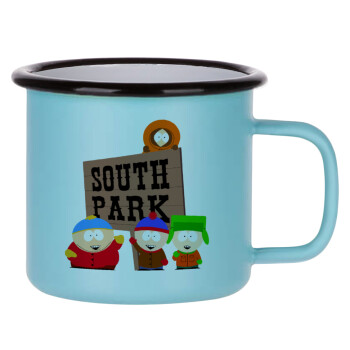 South Park, Κούπα Μεταλλική εμαγιέ ΜΑΤ σιέλ 360ml