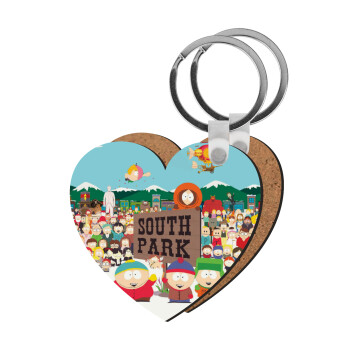 South Park, Μπρελόκ Ξύλινο καρδιά MDF