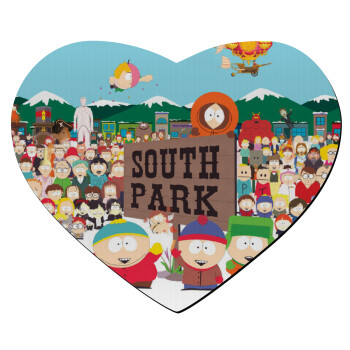 South Park, Mousepad heart 23x20cm
