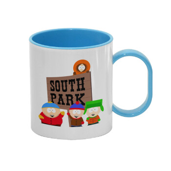 South Park, Κούπα (πλαστική) (BPA-FREE) Polymer Μπλε για παιδιά, 330ml