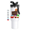 Mega Stainless steel Tumbler with lid, double wall 1,2L