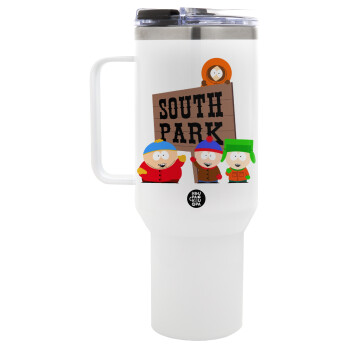 South Park, Mega Stainless steel Tumbler with lid, double wall 1,2L