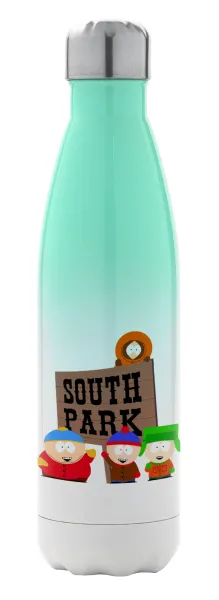 South Park — Μεταλλικό παγούρι θερμός Πράσινο/Λευκό (Stainless steel), διπλού τοιχώματος, 500ml