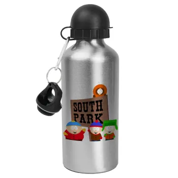 South Park, Metallic water jug, Silver, aluminum 500ml