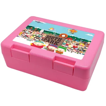 South Park, Children's cookie container PINK 185x128x65mm (BPA free plastic)