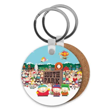 South Park, Μπρελόκ Ξύλινο στρογγυλό MDF Φ5cm