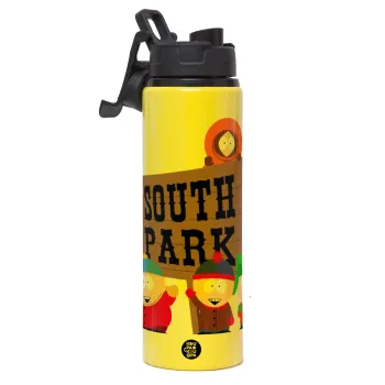 South Park, Μεταλλικό παγούρι νερού με καπάκι ασφαλείας, αλουμινίου 850ml