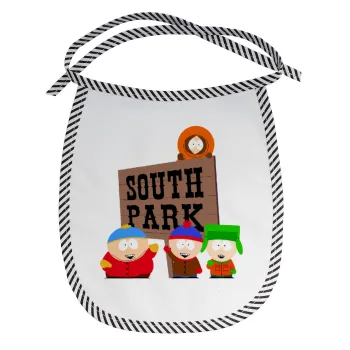 South Park, Σαλιάρα μωρού αλέκιαστη με κορδόνι Μαύρη