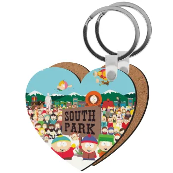 South Park, Μπρελόκ Ξύλινο καρδιά MDF