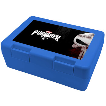 The punisher, Children's cookie container BLUE 185x128x65mm (BPA free plastic)