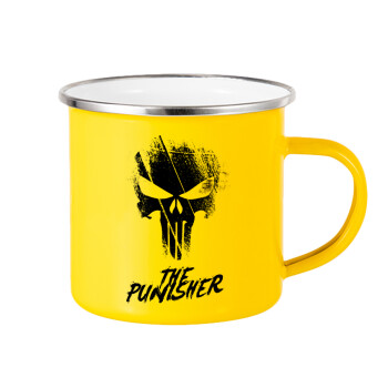 The punisher, Yellow Enamel Metallic Cup 360ml