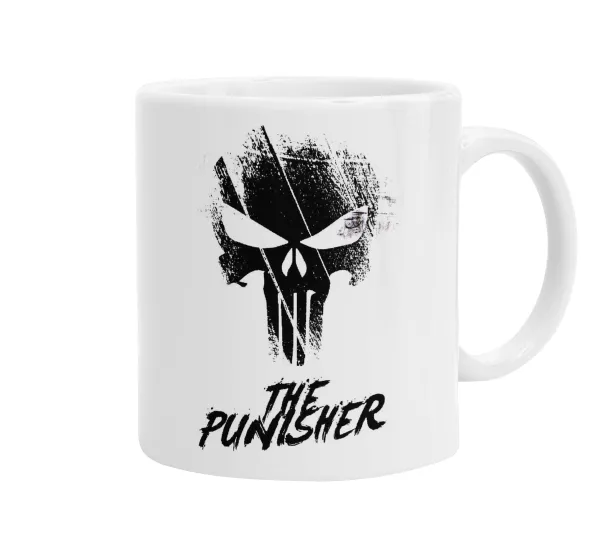The punisher — Ceramic coffee mug, 330ml