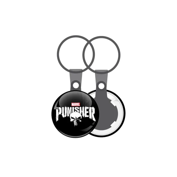 The punisher — Mini keychain, 2.5cm