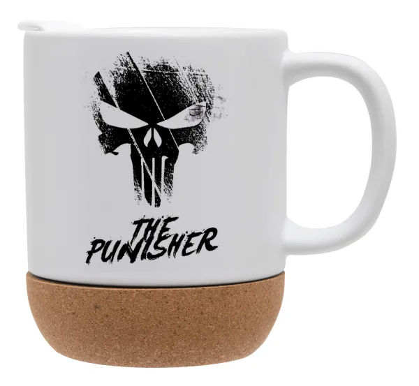 The punisher — Ceramic coffee mug Cork (MAT), 330ml