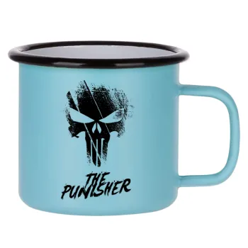 The punisher, Κούπα Μεταλλική εμαγιέ ΜΑΤ σιέλ 360ml
