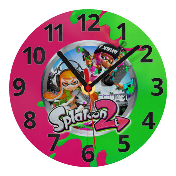 Splatoon 2, Ρολόι τοίχου γυάλινο (20cm)
