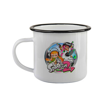 Splatoon 2, Κούπα εμαγιέ με μαύρο χείλος 360ml