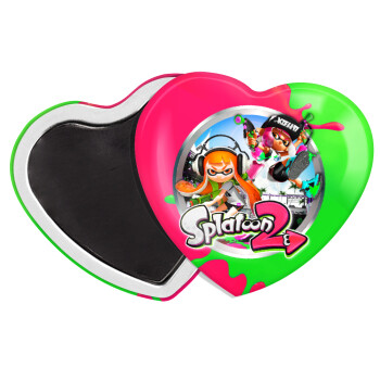 Splatoon 2, Μαγνητάκι καρδιά (57x52mm)