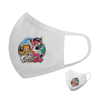 Splatoon 2, Μάσκα υφασμάτινη υψηλής άνεσης παιδική (Δώρο πλαστική θήκη)