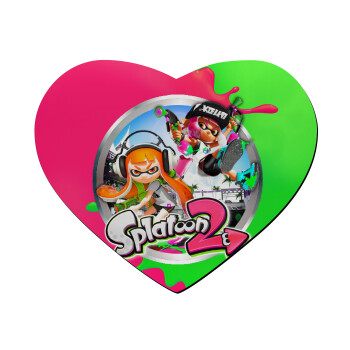 Splatoon 2, Mousepad heart 23x20cm