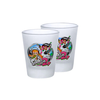 Splatoon 2, Σφηνοπότηρα γυάλινα 45ml του πάγου (2 τεμάχια)