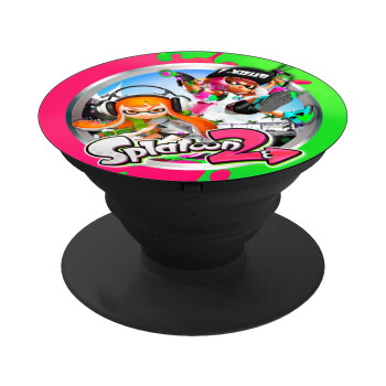 Splatoon 2, Phone Holders Stand  Black Hand-held Mobile Phone Holder