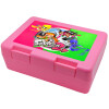 Children's cookie container PINK 185x128x65mm (BPA free plastic)