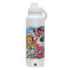 1L Stainless Steel Thermal Bottle with Phone Holder & Double Wall Insulation