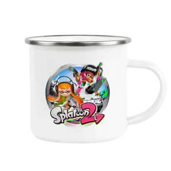 Splatoon 2, Metallic enamel cup white 360ml