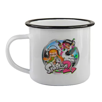 Splatoon 2, Κούπα εμαγιέ με μαύρο χείλος 360ml